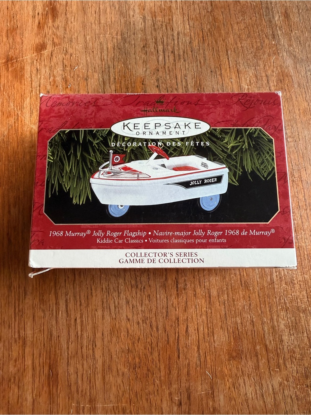 Hallmark Keepsake Ornament Kiddie Car Classics 1968 Murray Jolly Roger Flagship